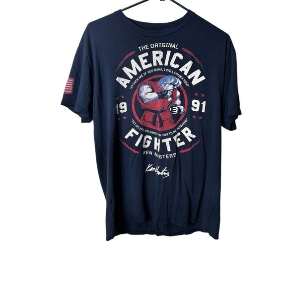 Capcom American street fighter tee men’s large - Picture 2 of 7